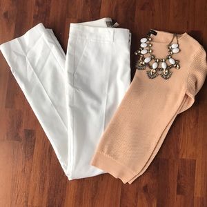 Banana Republic White dress Pant